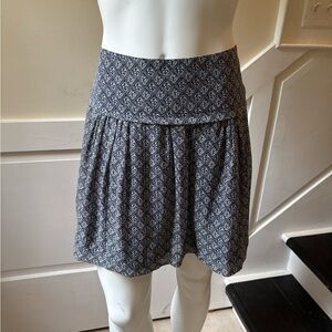 Madewell silk mini skirt sz 4